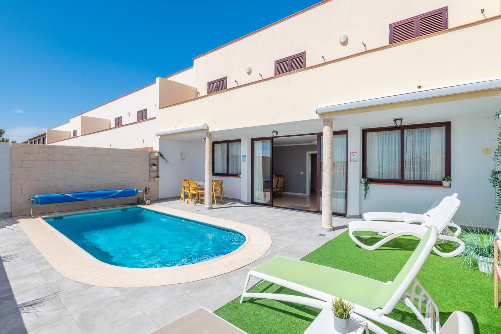 Casa Los Tejales With Climatized Private Pool El Médano Dış mekan fotoğraf
